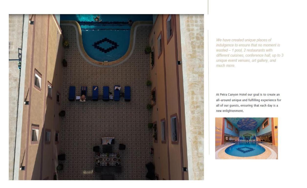 Petra Canyon Hotel ワディ・ムーサ エクステリア 写真